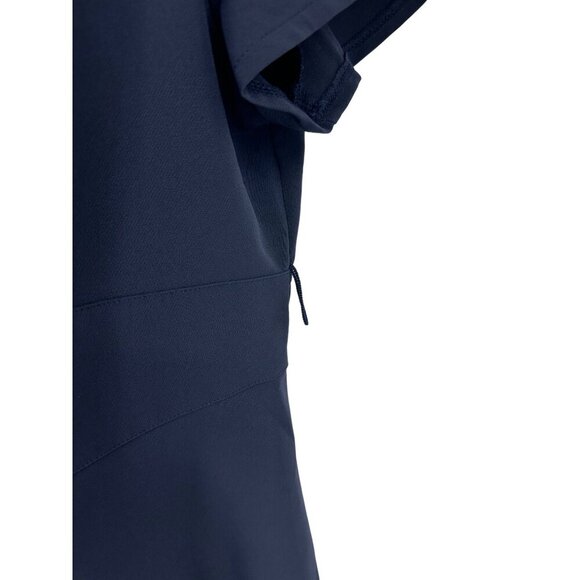 Lane Bryant Flare Sleeve Black Scoop-Neck Fit & Flare Blouse Size 14 - Picture 2 of 9